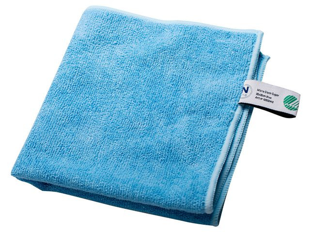 BildeMicrofiberduk Nline Super 35x35cm blå