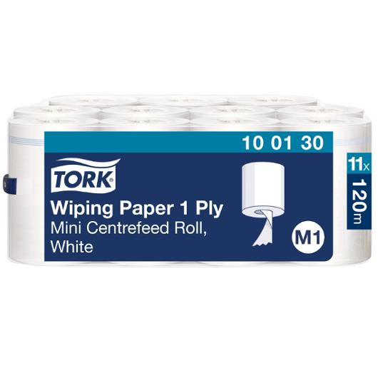 BildeTorkrulle TORK Adv M1 1-lag vit 120m