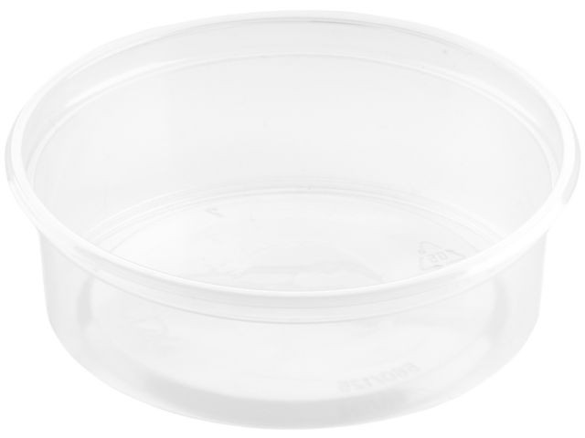 BildePlastform PP rund 125ml 50/fp