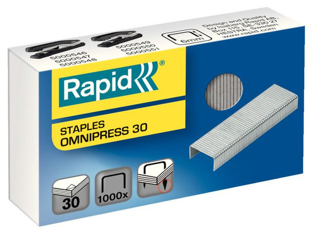 BildeHäftklammer RAPID Omnipress 30 1000/fp