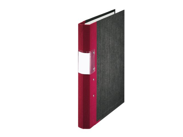 BildeKontorspärm neutral A4 40mm vinröd