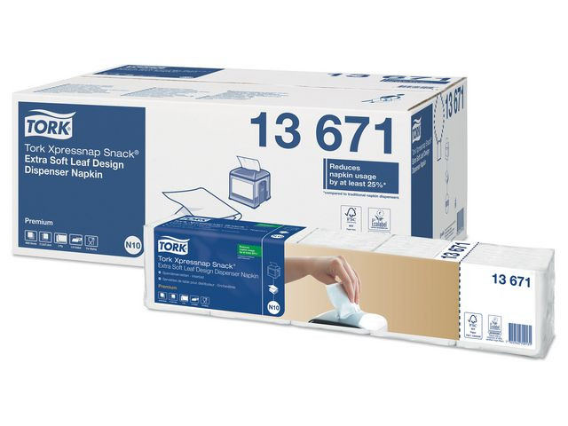 BildeServett TORK Pre N10 2-lags vit 500/fp