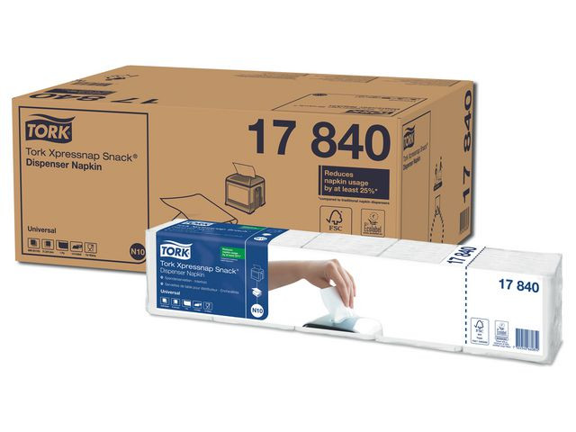 BildeServett TORK Uni N10 1-lags vit 1125/fp