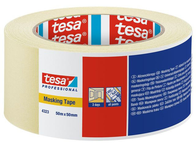 BildeMaskeringstejp TESA 4323 50mmx50m 6/fp