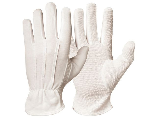 BildeTextilhandske GRANBERG 0470 vit 8 12/fp
