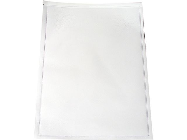 BildePlastfodral självh. öppen långs. A4 0,18
