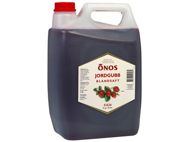 BildeSaft ÖNOS Jordgubb 1+6 5L