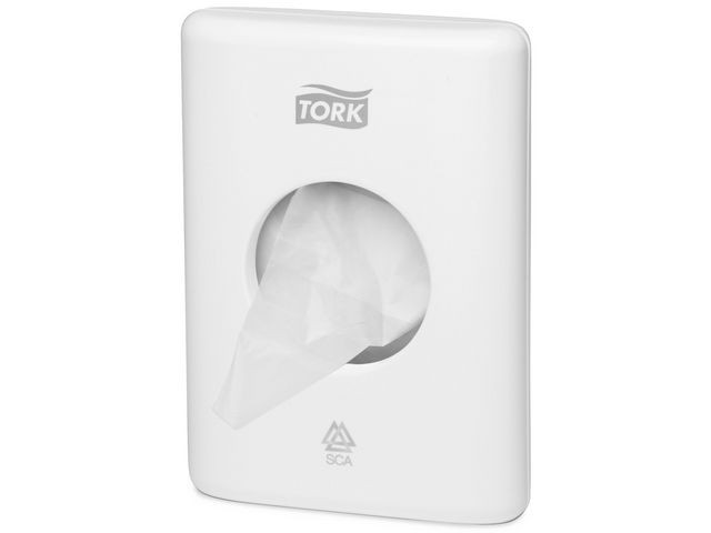 BildeSanitetspåshållare TORK B5 vit