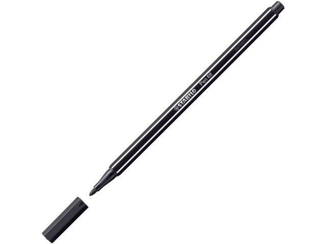 BildeFineliner STABILO Pen 68 svart