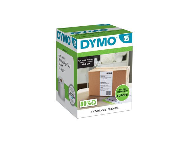 BildeEtikett DYMO LW 104x159mm 220/fp
