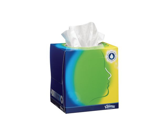 BildeAnsiktsservett KLEENEX kub 56/fp