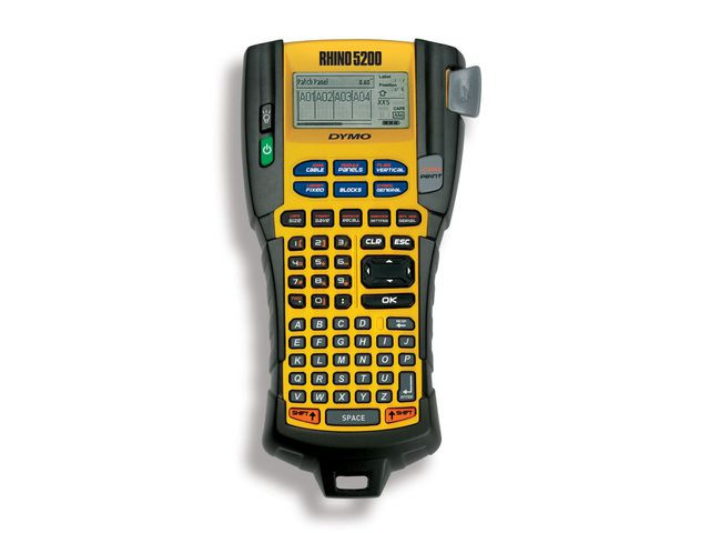 BildeMärkmaskin DYMO Rhino 5200