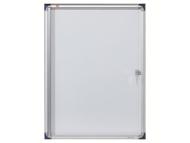 BildeGlasskåp NOBO extra tunt magnetisk 4xA4