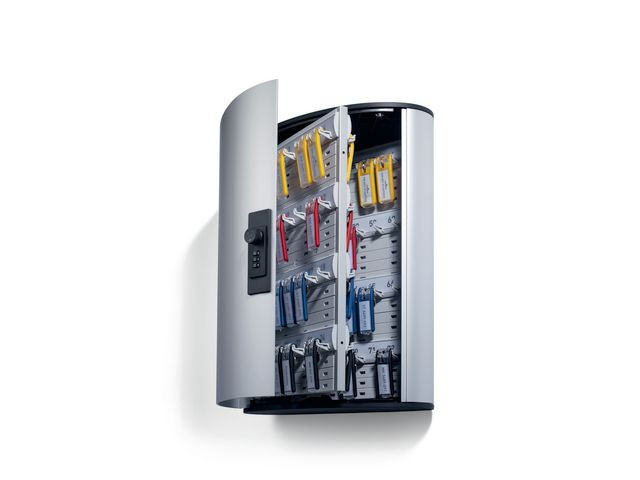 BildeNyckelskåp DURABLE 72 nycklar silver