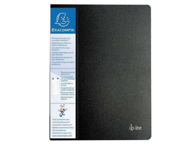 BildeDemobok EXACOMPTA 20 fickor svart