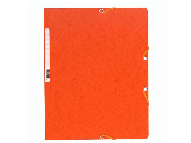 BildeGummibandsmapp u.kl. EXACOMPTA A4 orange