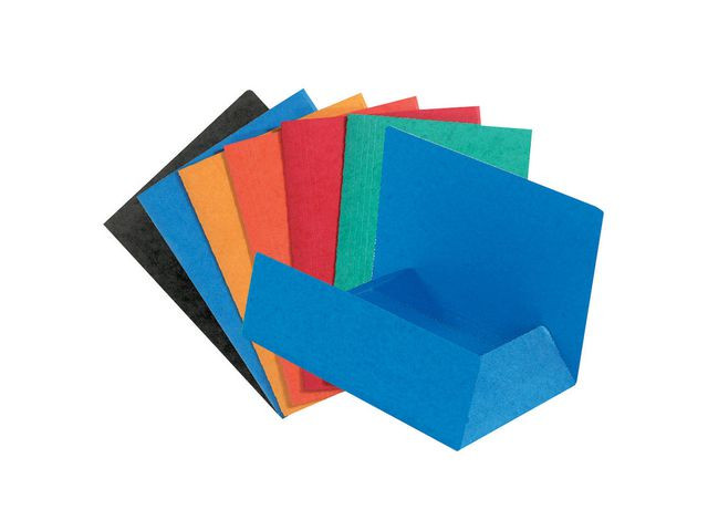 BildeMapp EXACOMPTA 3-klaff 400g A4 sort