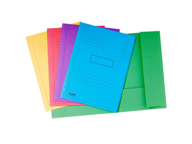 BildeMapp EXACOMPTA 2-klaff 290g A4 sorterade