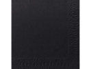 Servett 3-lags 24x24cm svart 250/fp