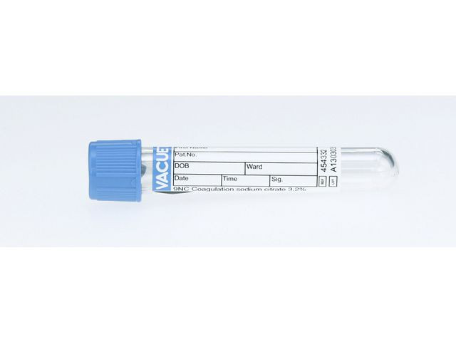 BildeVACUETTE Ljusblå Koag 5/3,5ml 50/fp
