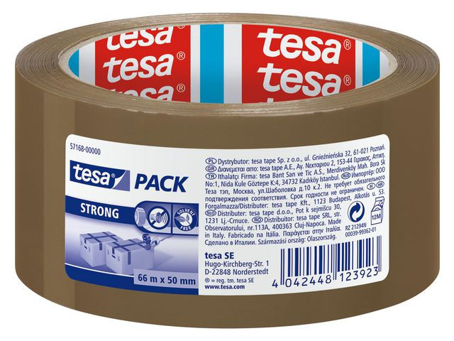BildePacktejp TESA Strong 50mmx66m brun