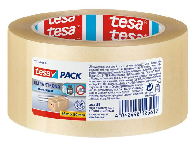 BildePacktejp TESA Ultra Strong 50mmx66m klar