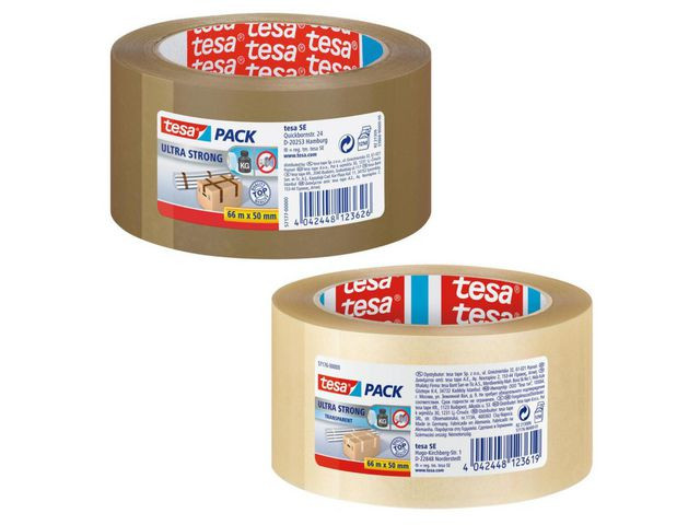 BildePacktejp TESA Ultra Strong 50mmx66m brun