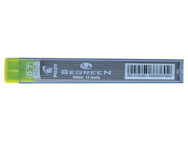 BildeReservstift Begreen 0,7mm HB 12stift/fp