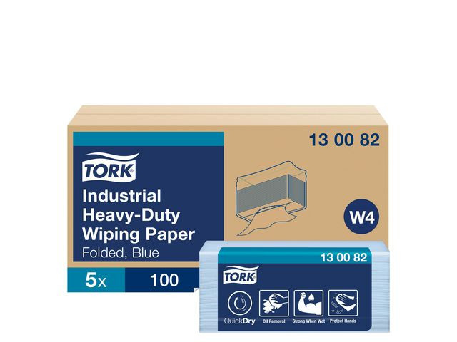 BildeIndustritork TORK Adv W4 Kraf.blå 100/fp