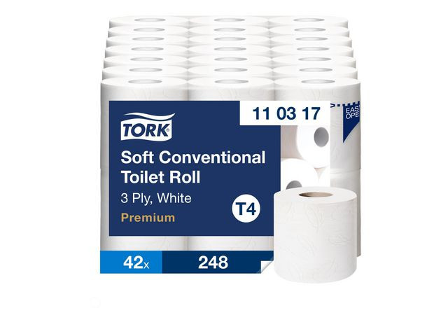 BildeToalettpapper TORK Pre T4 3-lag 42/fp