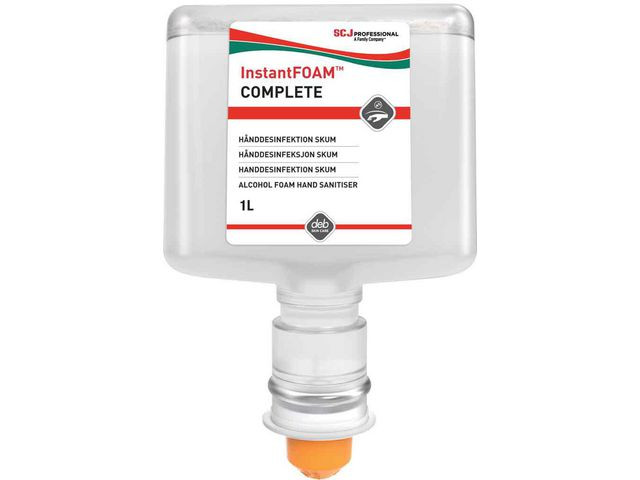 BildeHanddesinfektion DEB InstFoam Comp TF 1L