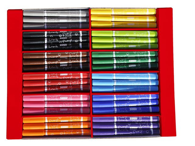 BildeFiberpennor SENSE Jumbo 108/fp