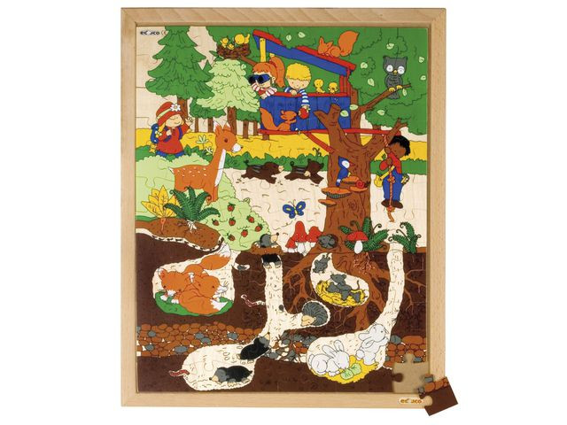 BildeRampussel skog 40x50cm
