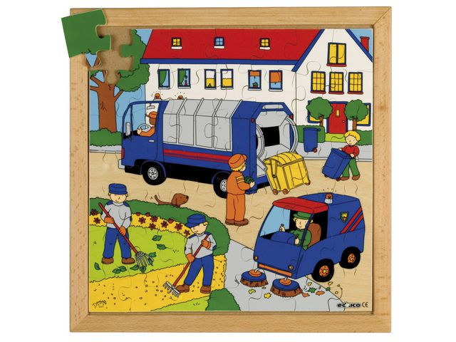 BildeRampussel renhållning 34x34cm