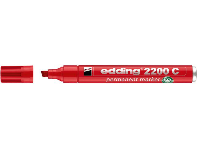 BildeMärkpenna EDDING 2200C röd