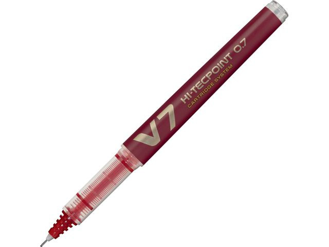 BildeBläckkulpenna PILOT Hi-Tec V7 röd