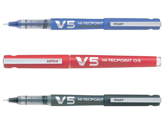 BildeBläckkulpenna PILOT Hi-Tec V5 svart