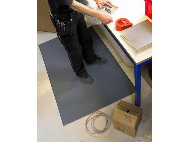 BildeYogamatta Super+ MATTING 61x91cm grå
