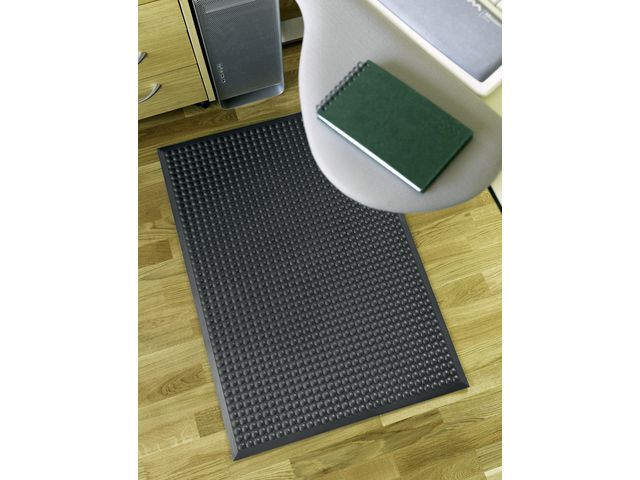 BildeArbetsplatsmatta Yoga Pur 60x90cm grå