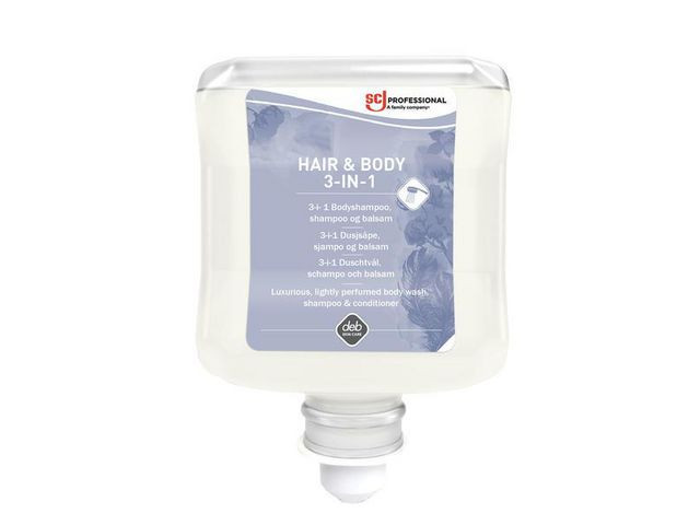BildeDuschtvål Refresh Lux 3in1 HairoBody 1L
