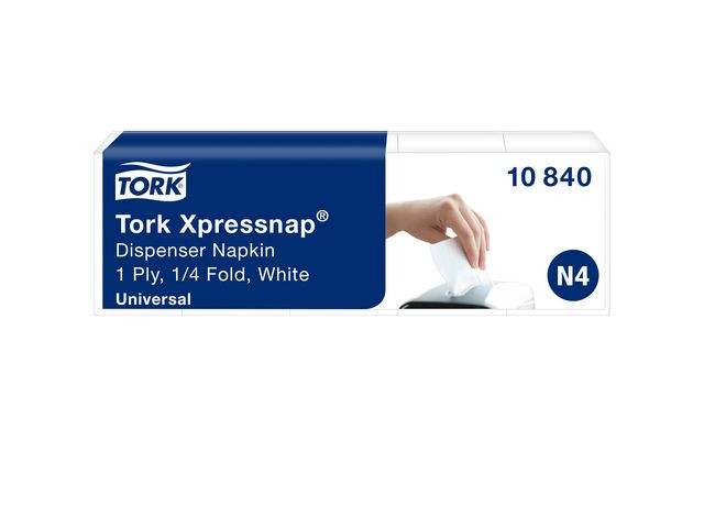 BildeServett TORK Uni N4 1-lags vit 1125/fp