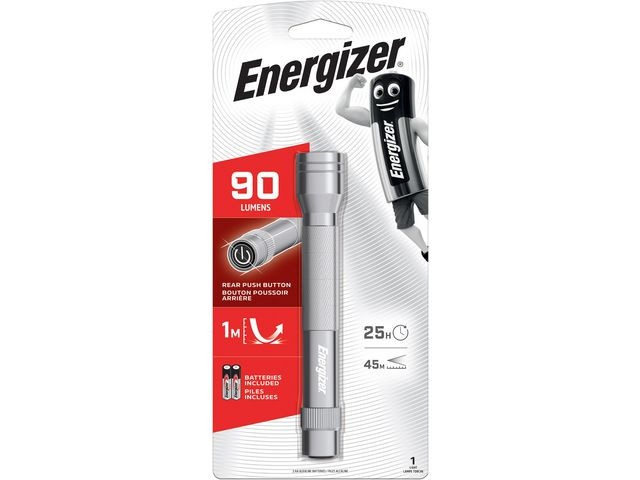 BildeFicklampa ENERGIZER metall LED 2AA 90lm