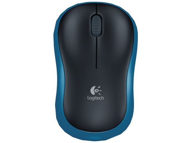 BildeMus LOGITECH M185 trådlös blå