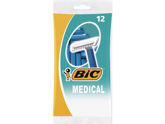 BildeRakhyvel BIC Medical 1-blad 12/fp