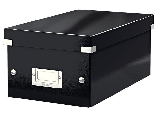 BildeFörvaringslåda DVD ClicknStore svart