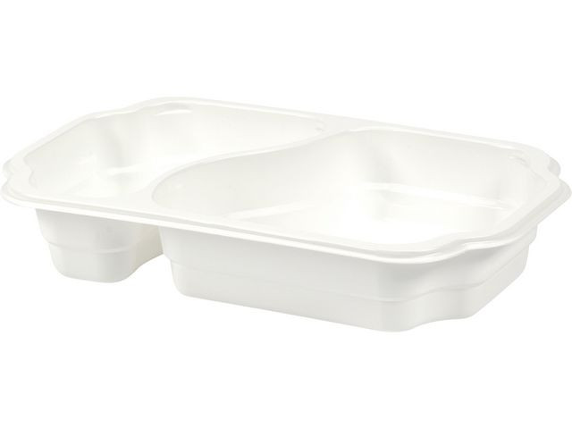 BildeDUNIform 2-fack takeaway PP vit 246/fp