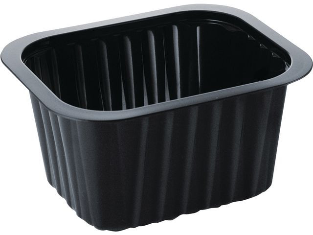 BildeDUNIform 1-f 1/8GN PP 630ml svart 276/fp