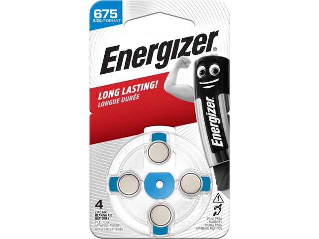 BildeBatteri ENERGIZER hörsel 675 blå 4/fp