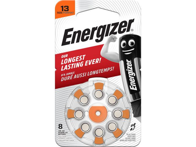 BildeBatteri ENERGIZER hörsel 13 orange 8/fp