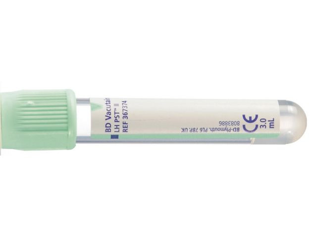BildeHemogardrör mintg Lihep+gel 5/3ml100/fp